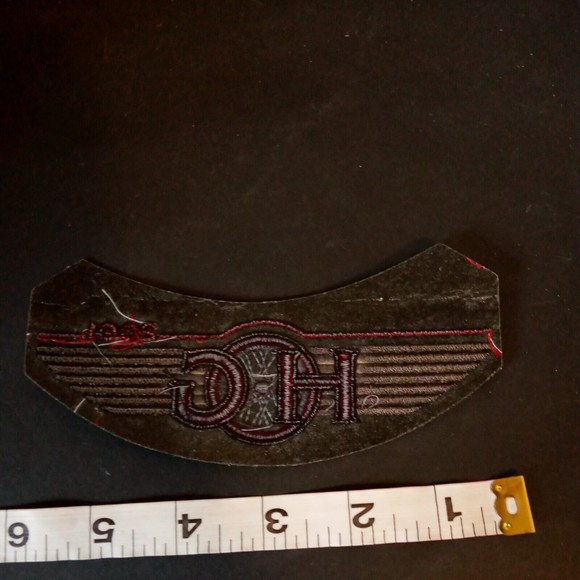New 2001 HOG Motorcycle Wheel Rocker Patch‎ Harley Owner's Group 5 3/4" - Picture 4 of 5